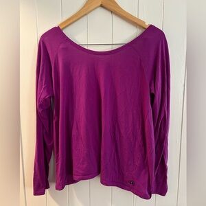 Fabletics Open Back Long Sleeve Shirt